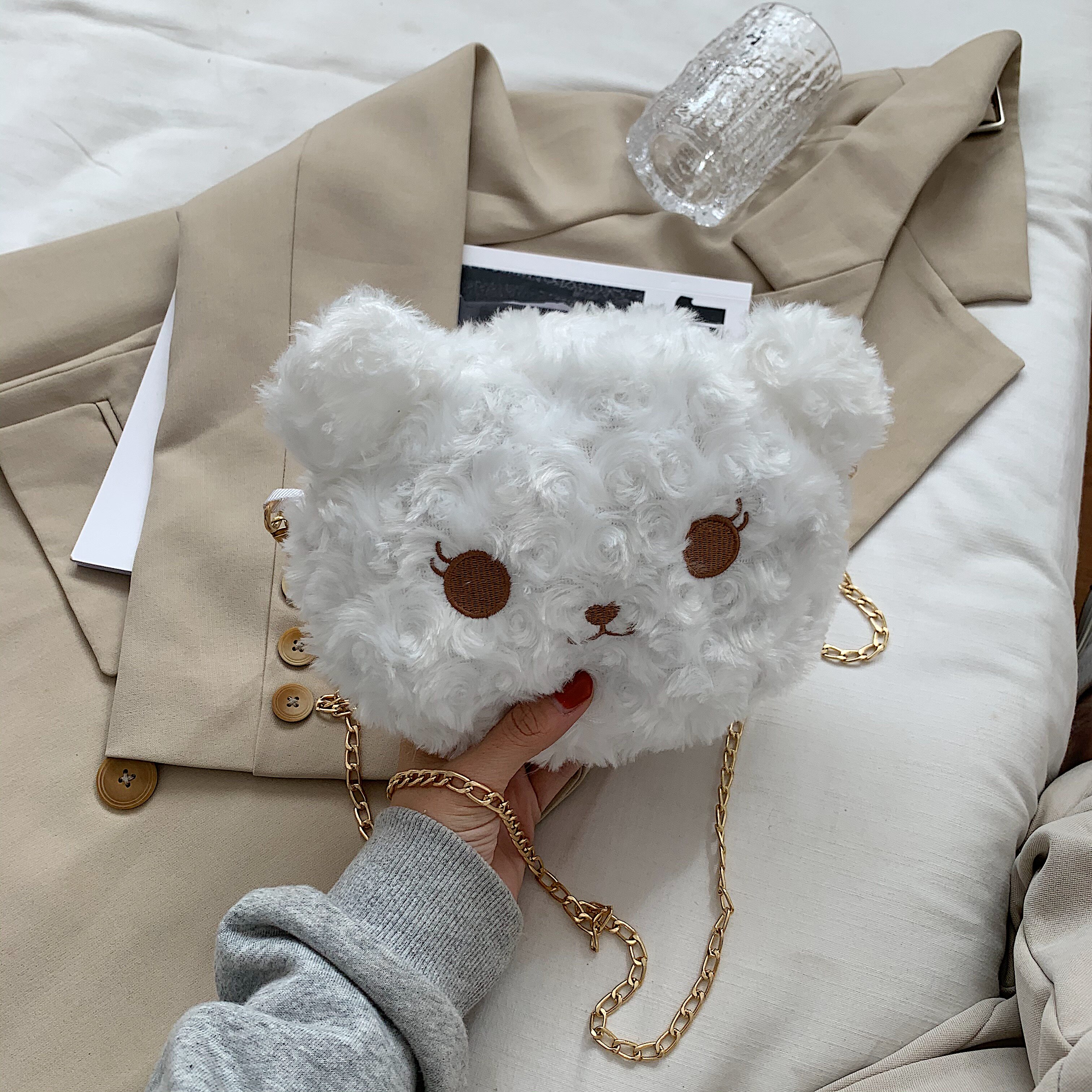 软妹爱小洛丽塔挎包日系jk包包女可玩偶斜挎包通用款女包