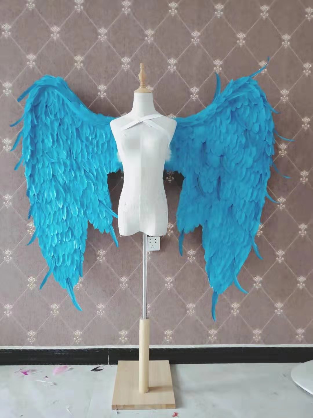 翅膀维密道具维多利亚的秘密模特走秀成人羽毛毛天使婚纱摄影翅膀