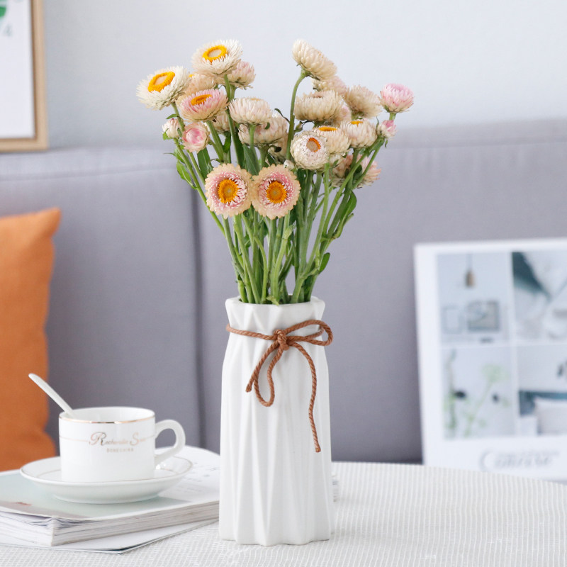 云南天然鲜花麦秆菠萝菊花花束家居客厅卧室鲜花速递同城