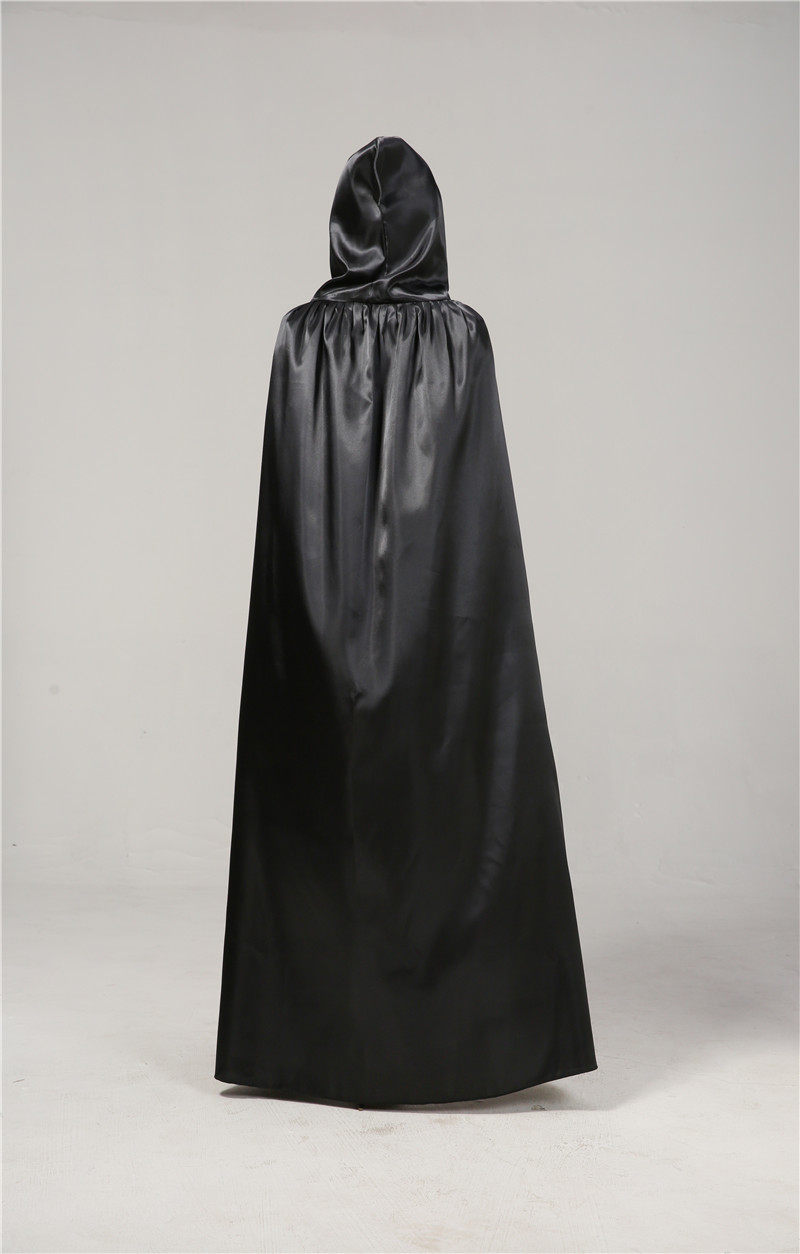 万圣节服装成人男女巫披风儿童cos巫婆黑死神斗篷吸血鬼化妆舞会 - 美