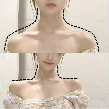 美肩神器解锁女神性感直角模特气质穿啥好看开关贴