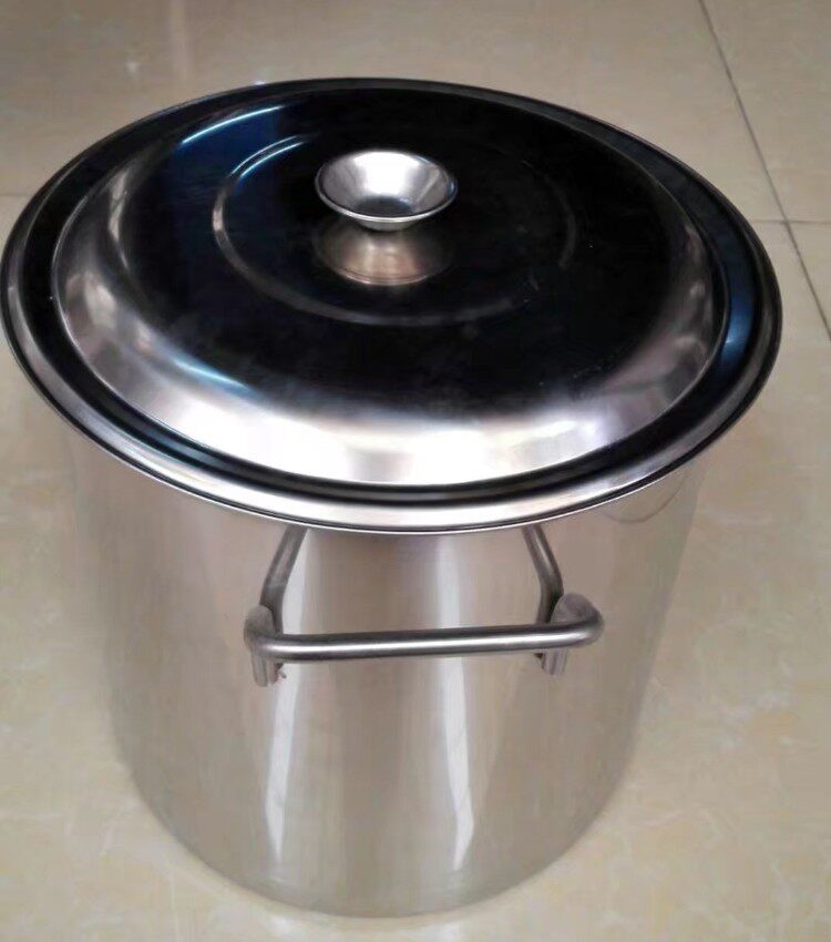 奶茶加厚不锈钢汤桶带煮面锅煮茶器煮茶桶茶店设备汤锅