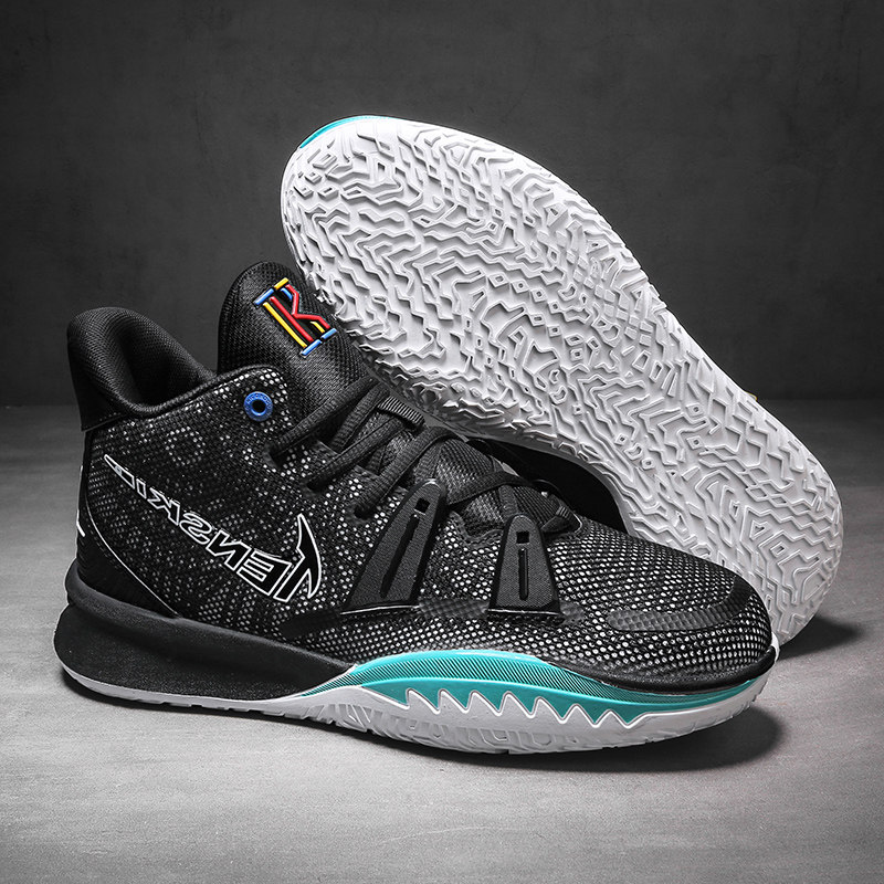 欧文7代网面篮球鞋低帮男首发黑白艺术电影主题耐磨篮球鞋