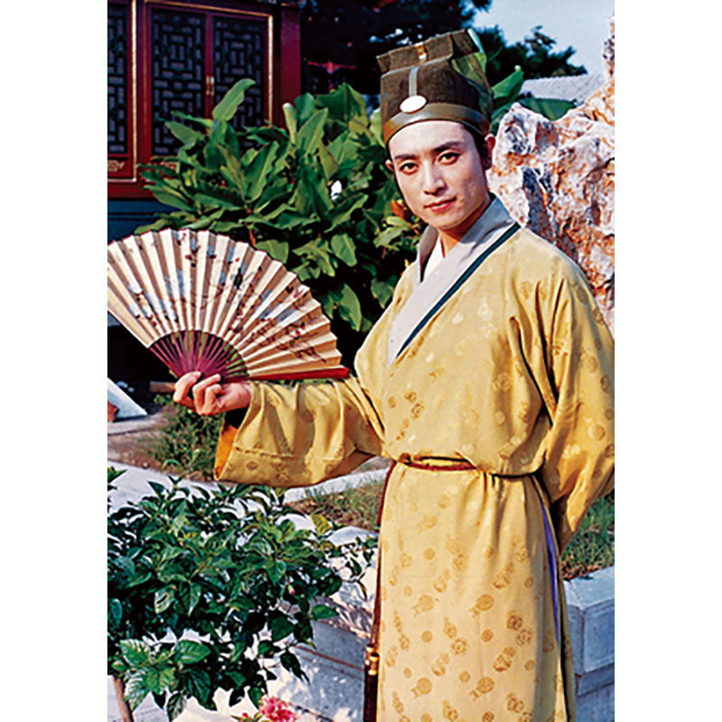 古装影视剧水浒传西门庆同宋朝大官官人员外男士民族服装