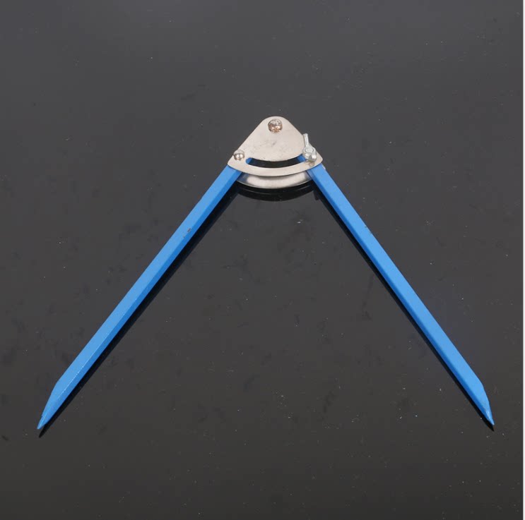 铝合金木工划线钳工专用大圆圆规工业用机械画线划规