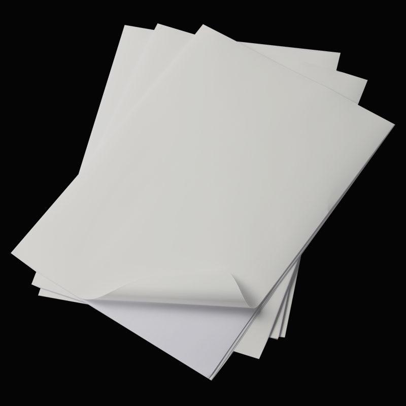 a3pp合成不干胶打印纸喷墨防水彩色白色空白哑光面撕不破打印标签