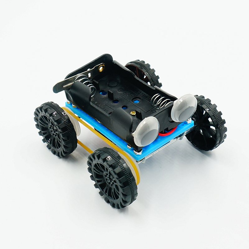 diy科技制作stem科学实验器材四驱越野车拼装模型其他手工制作