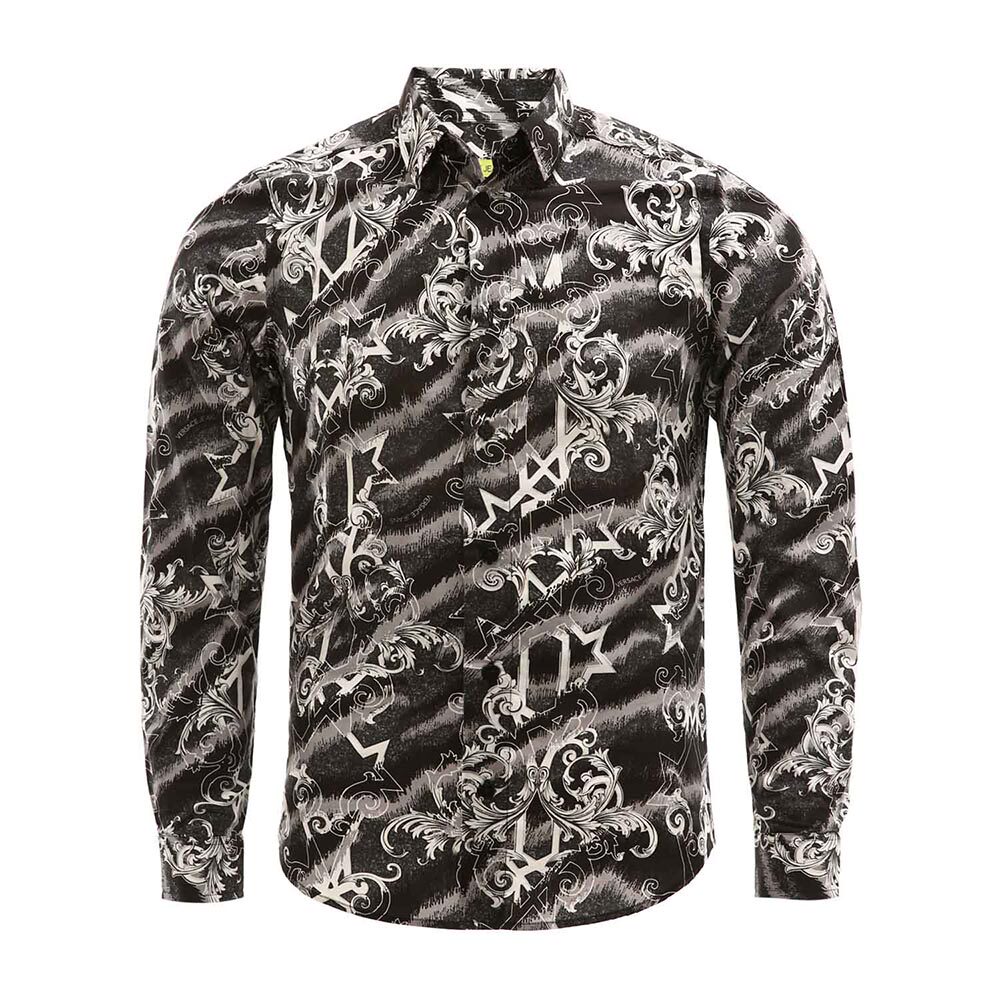 加购versacejeans范思哲牛仔男士衬衫衬衫