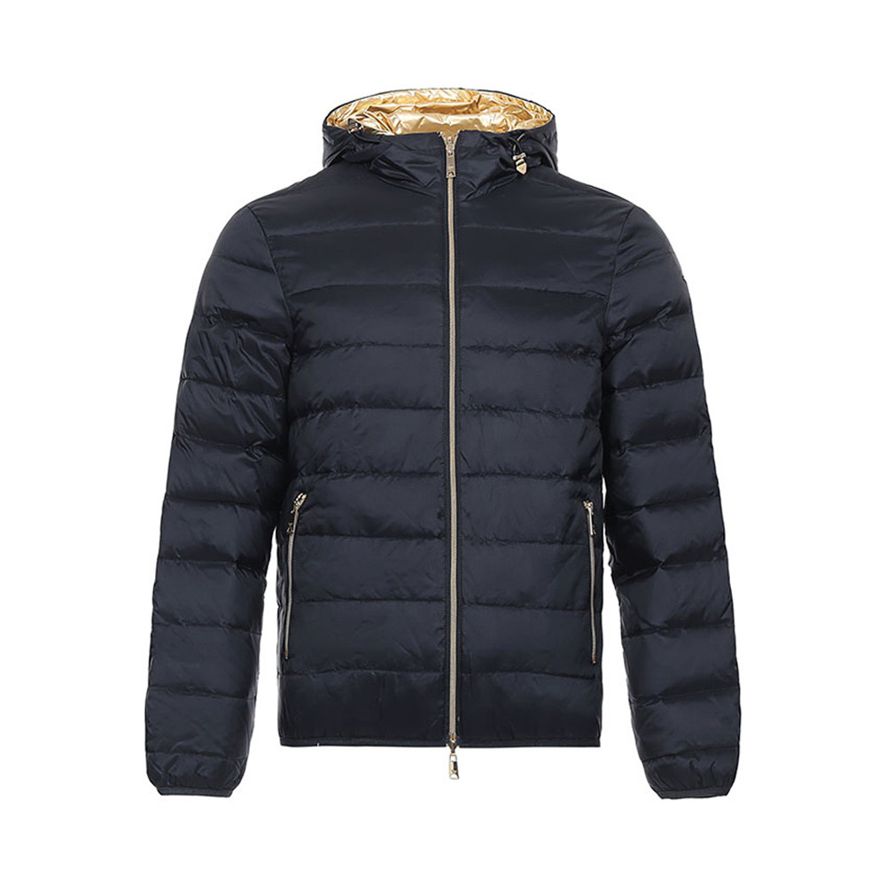 emporioarmani阿玛尼多色锦纶双面连帽长袖男士保暖羽绒服