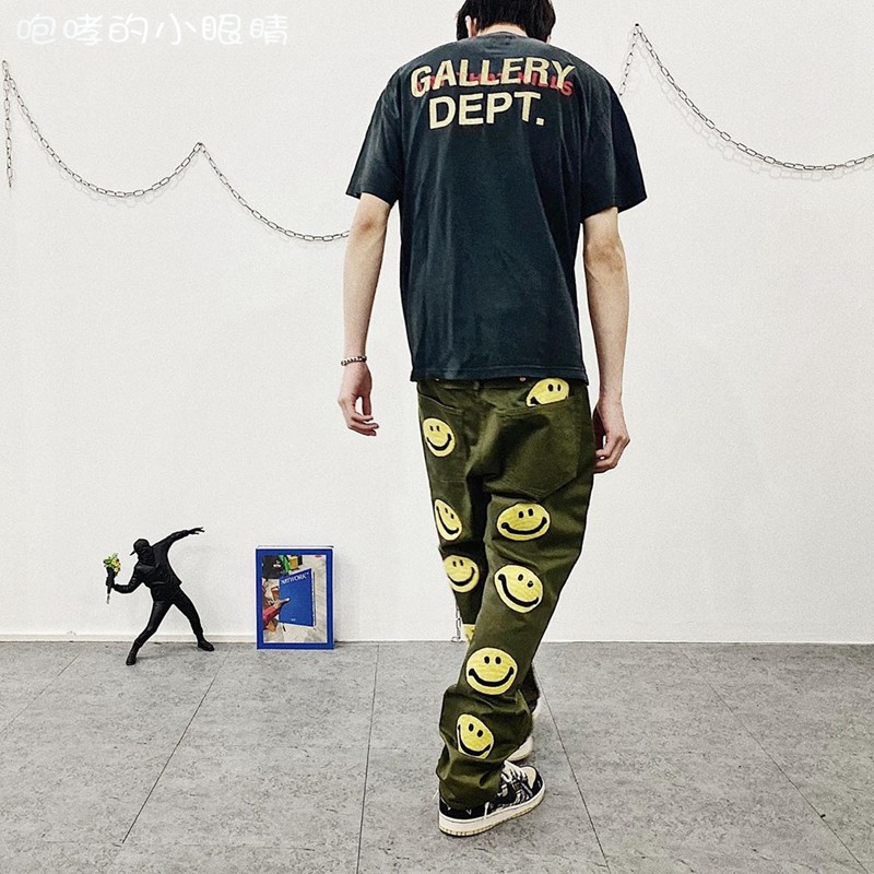 咆哮的小眼睛 fear of god 6th fog 第六季雪花灰黑白贴布短袖t恤