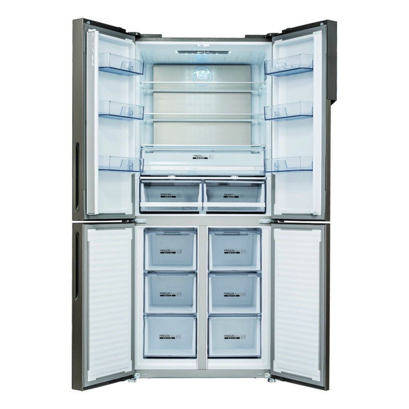 meiling美菱bcd415wup9b413wup9b超薄十字对开门风冷无霜冰箱