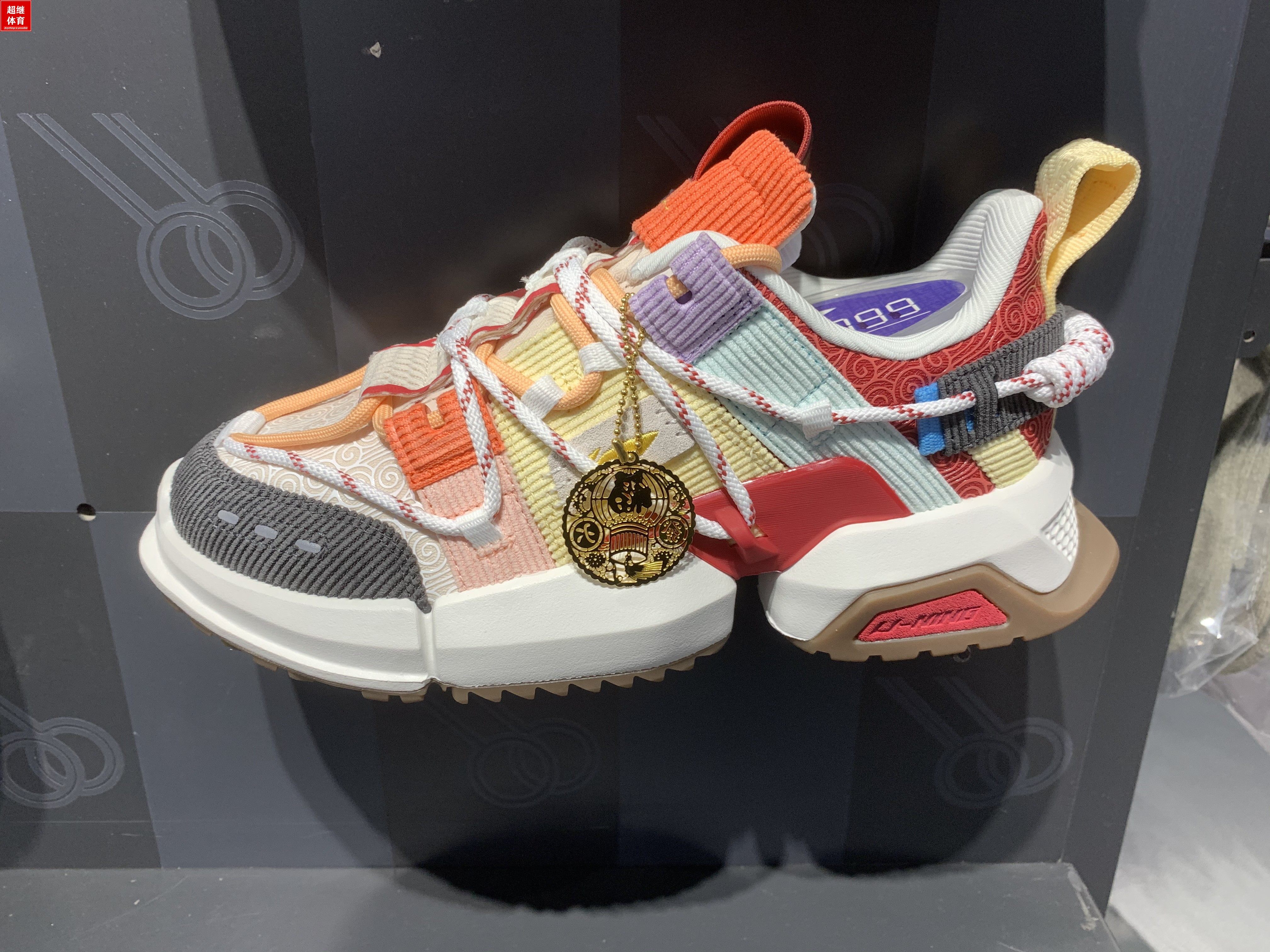 2021新品中国李宁盘古日进斗金新年男女惟吾禅休闲鞋aglr139140