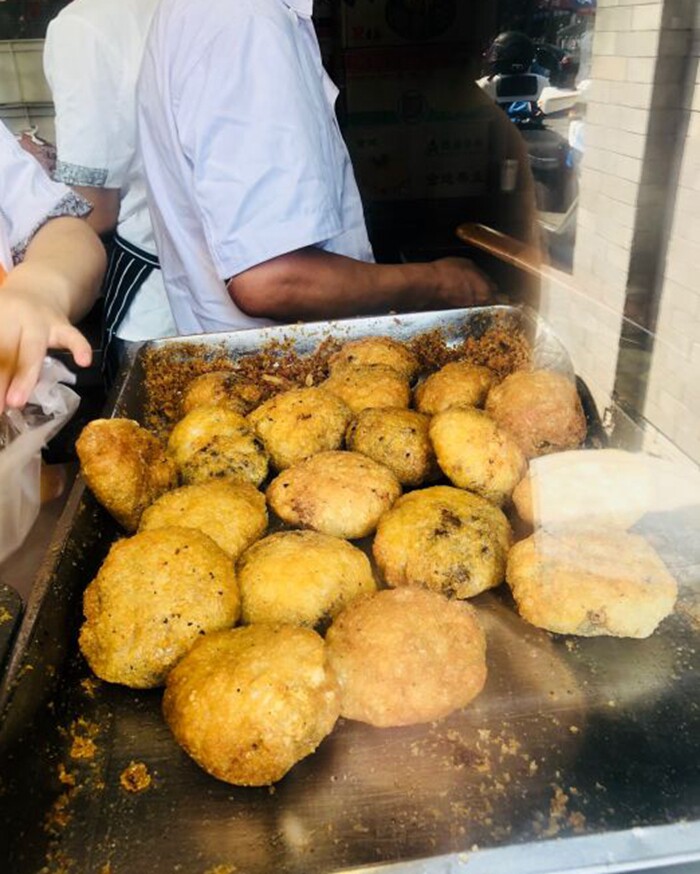 老北京虎坊桥京天红酒家京天红炸糕软糯炸糕红豆沙馅闪送顺丰全国