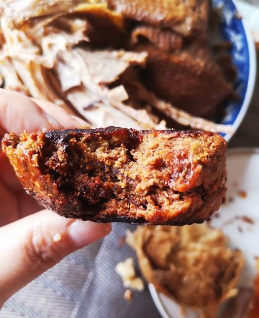 北京静香斋餐厅美食糖火烧红糖烧饼主食即食网红抖音顺丰