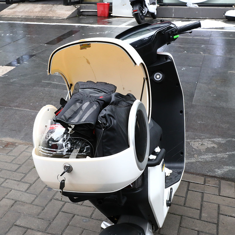 小牛ub电动车uqi尾箱m2ms大容量外星人储物箱更多电动车装备