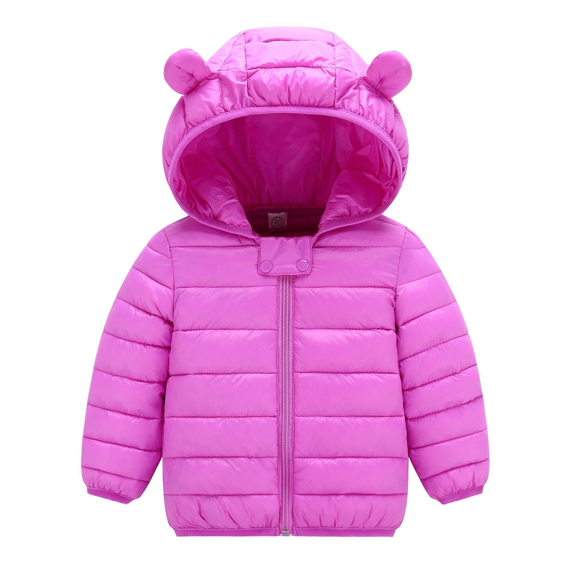 2018婴儿羽绒棉衣男宝宝冬装儿童保暖轻薄棉服小童女宝宝棉袄反季