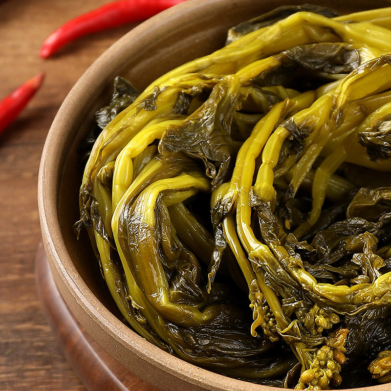 菜苔轩翔农场油菜安徽特产咸菜马鞍山芜湖特色腌制