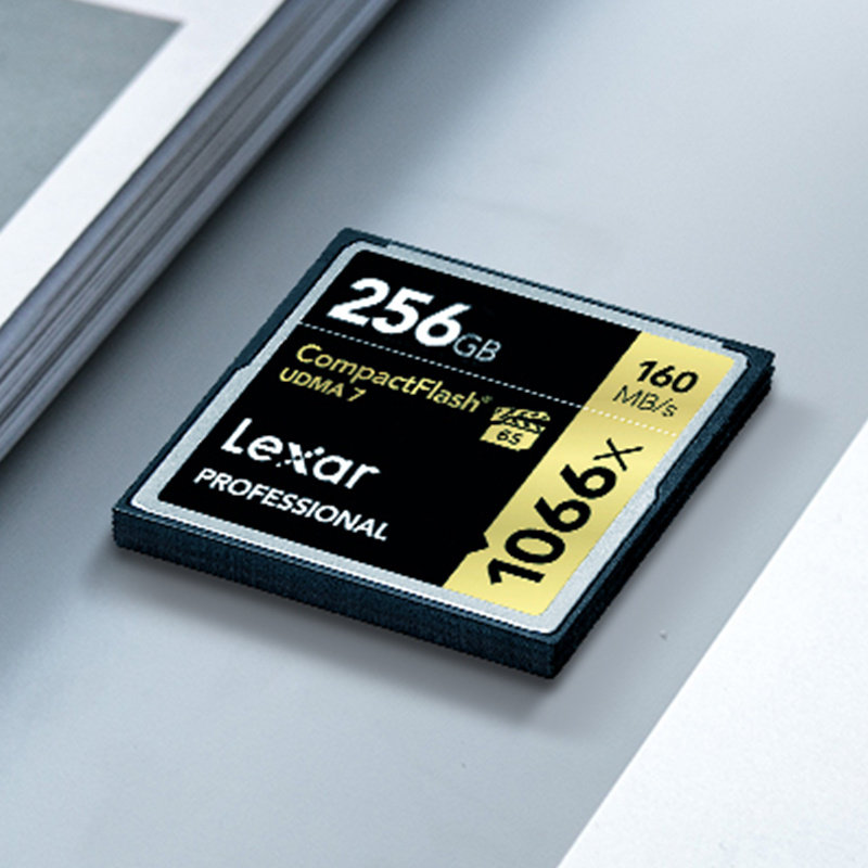 包邮顺丰lexar雷克沙cf卡256g1066x高速cf卡256g单反相机内存卡4k存储