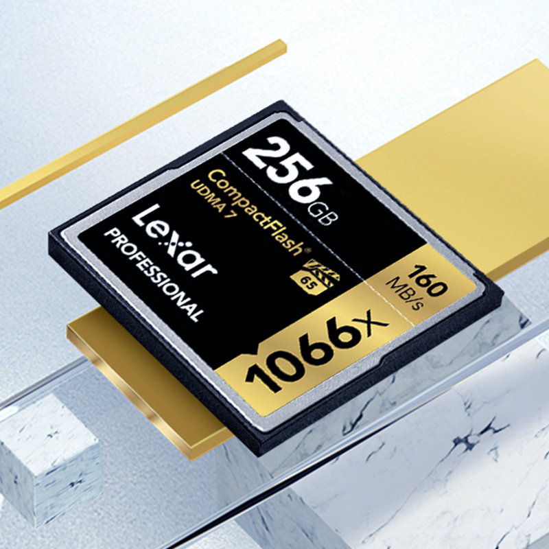 包邮顺丰lexar雷克沙cf卡256g1066x高速cf卡256g单反相机内存卡4k存储