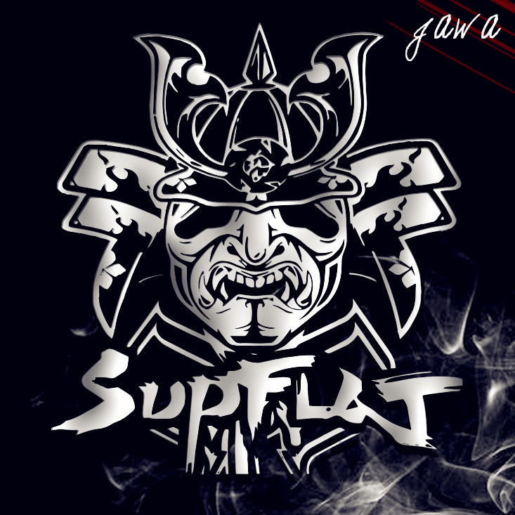 日本武士道hf改装武士jdm般若定制贴纸拉花汽车装饰贴