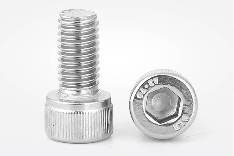 m3正宗不锈钢标准件din912六角圆杯头全牙纹螺丝钉螺栓
