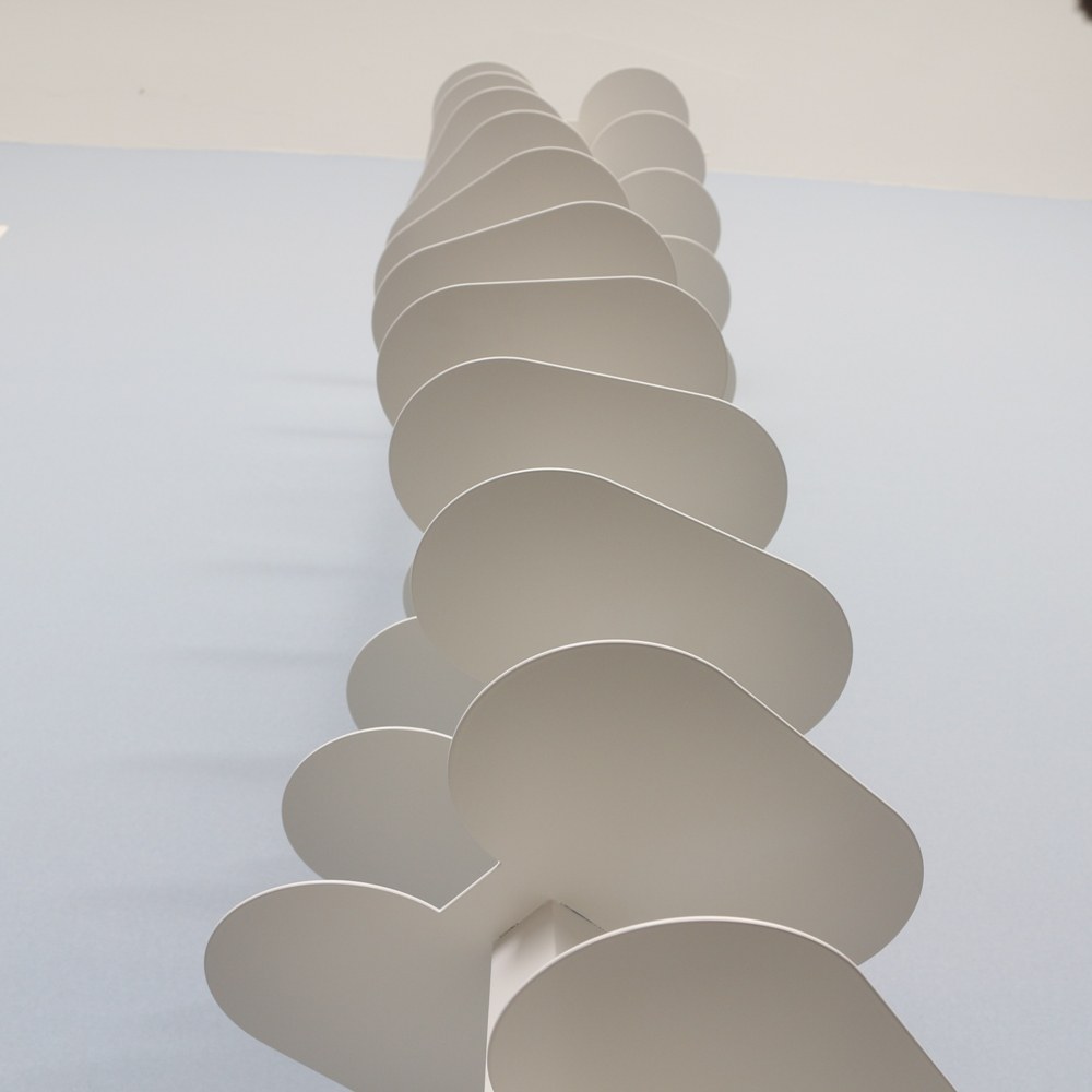 意大利简约个性北欧14层螺旋置物架书柜客厅落地书架