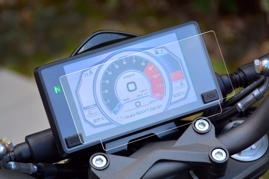 适用春风250sr改装tpu水凝仪表高清防刮防水贴纸