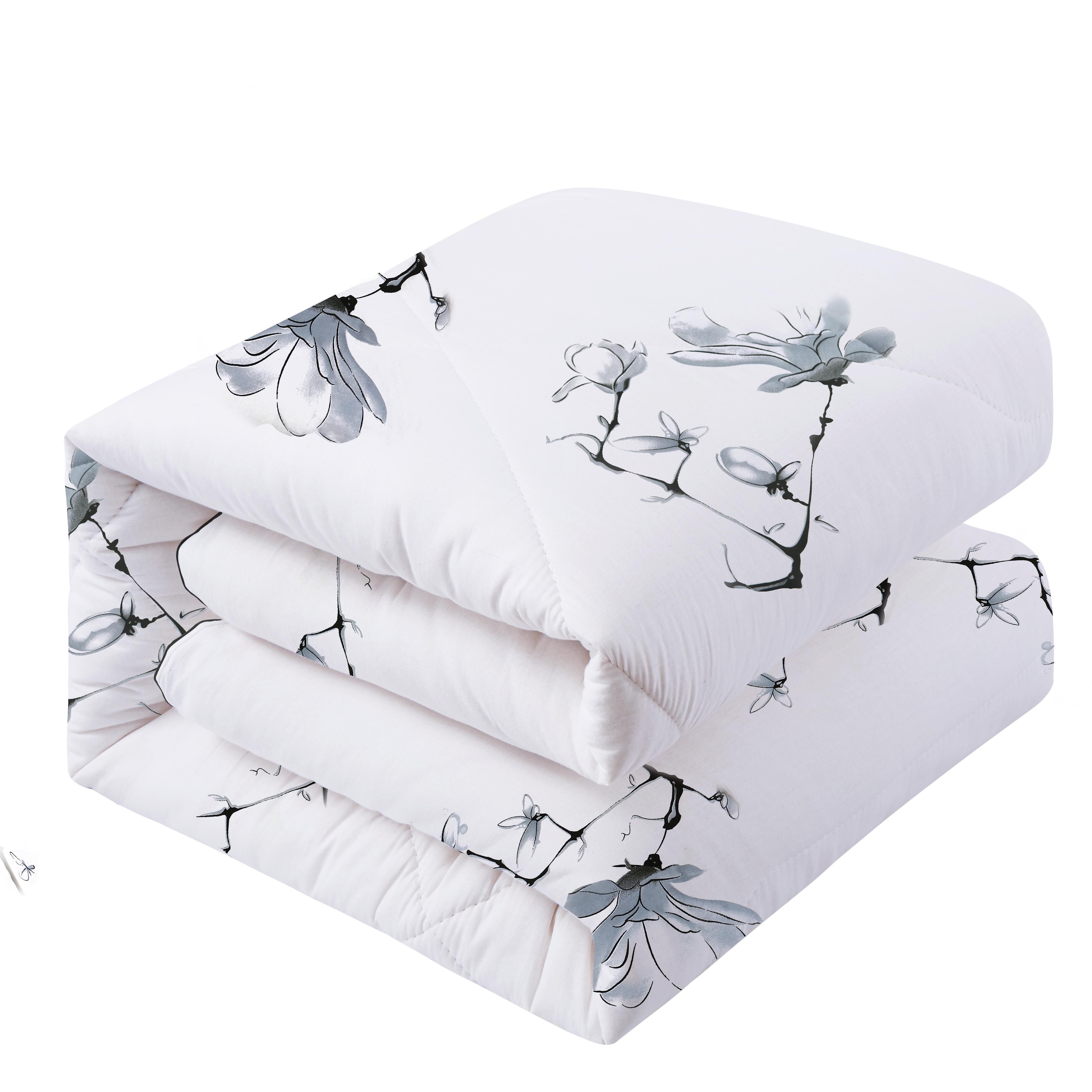 种棉人 水墨丹青印花吸湿透气 新疆长绒棉 单人双人被子棉花被芯 - 36