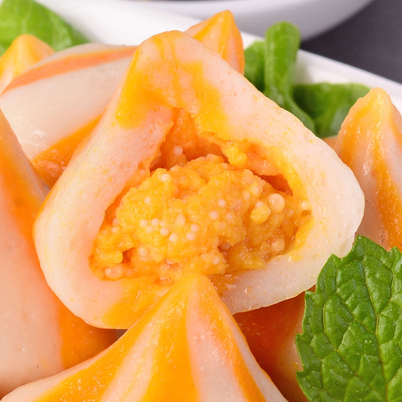 安井锁鲜装鱼籽包240g海鲜丸类