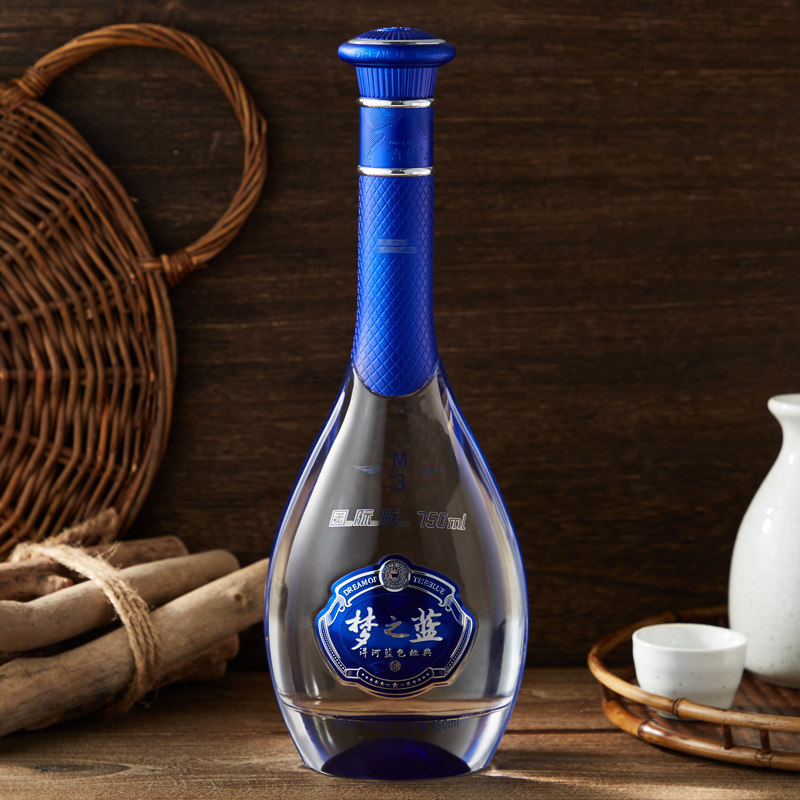 盒 梦之蓝m3国际版 42度洋河蓝色经典 750ml - 爱购网