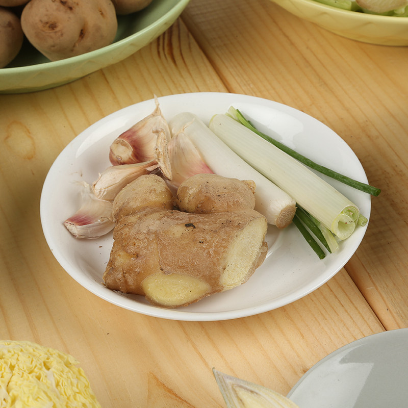 葱姜蒜100g/份(香葱约15g生姜约25g大葱约35g蒜头