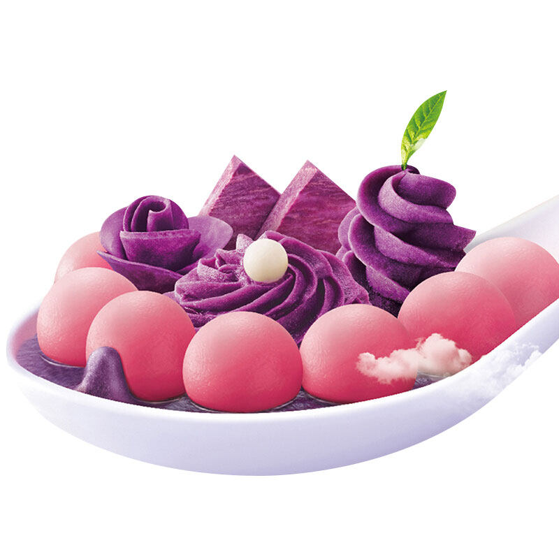 三全炫彩汤圆紫薯口味260克汤圆
