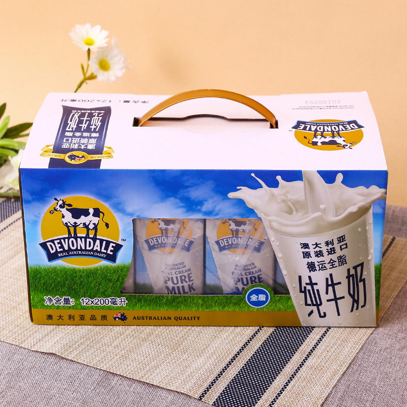 德运全脂纯牛奶纯牛奶