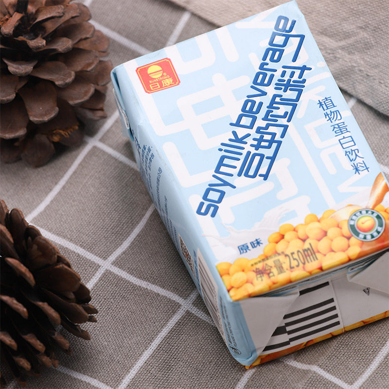 日康豆奶植物蛋白饮料250ml/盒