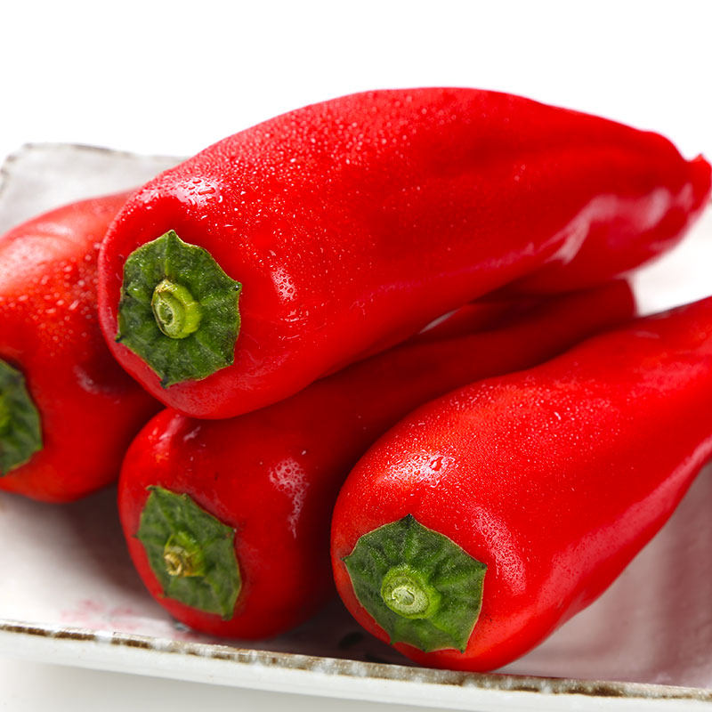 大红尖椒荆条220g新鲜蔬菜光滑饱满辣椒辣椒
