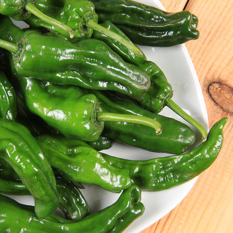 小皱皮椒200g青椒蔬菜新鲜入口清新辣椒辣椒