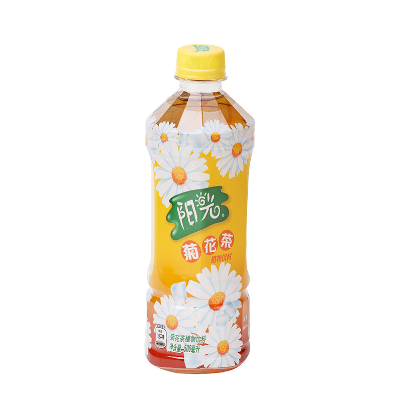 可口可乐阳光阳光菊菊花茶饮料500ml植物植物清清热又解茶饮料