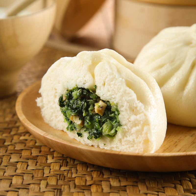 上海重油香菇菜包 115g*2只/组