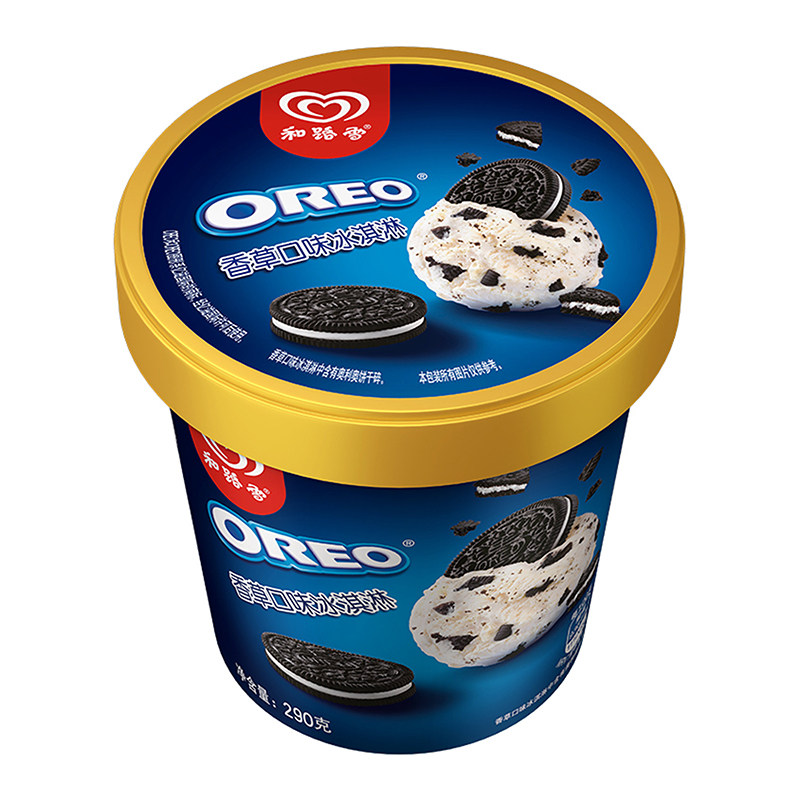 和路雪oreo香草口味冰淇淋290g单桶装 - 天猫超市
