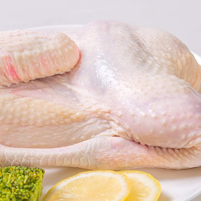 丛林麻鸡鸡块谷物食品新鲜调理品质鲜禽整鸡