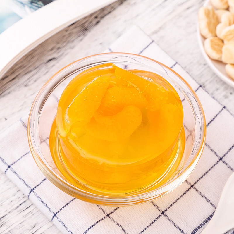 淘吉清果密语桔子果肉果冻300g果冻