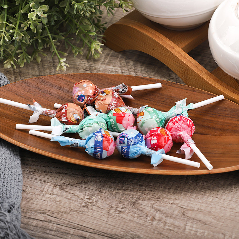 零食小猪佩奇超级棒棒糖食糖果奶80克网红食品办公室糖果