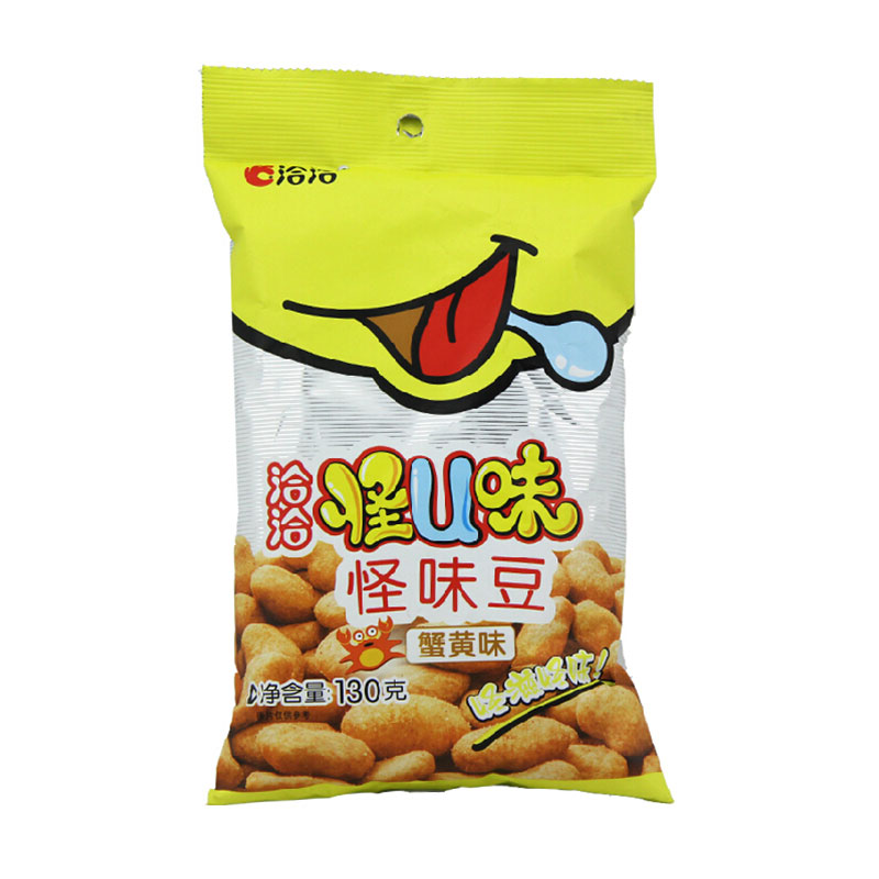 洽洽怪u味怪味豆(蟹黄味)130克/袋