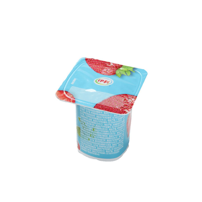 伊利草莓果粒风味发酵乳90克*8杯/组