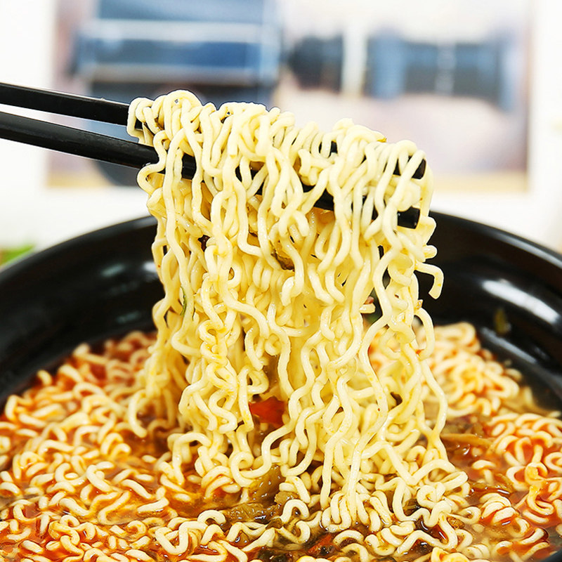 康师傅劲爽老坛酸菜牛肉面拉面500g方便面经典美味食用