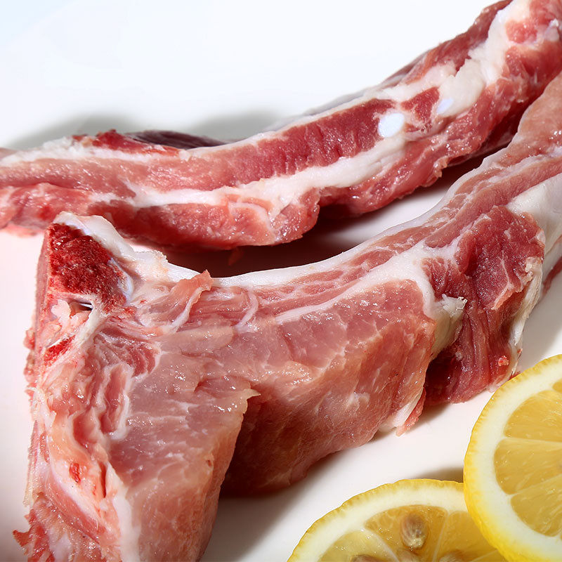 优质排骨500g盒冷鲜美美味新鲜食品肉香浓郁猪排