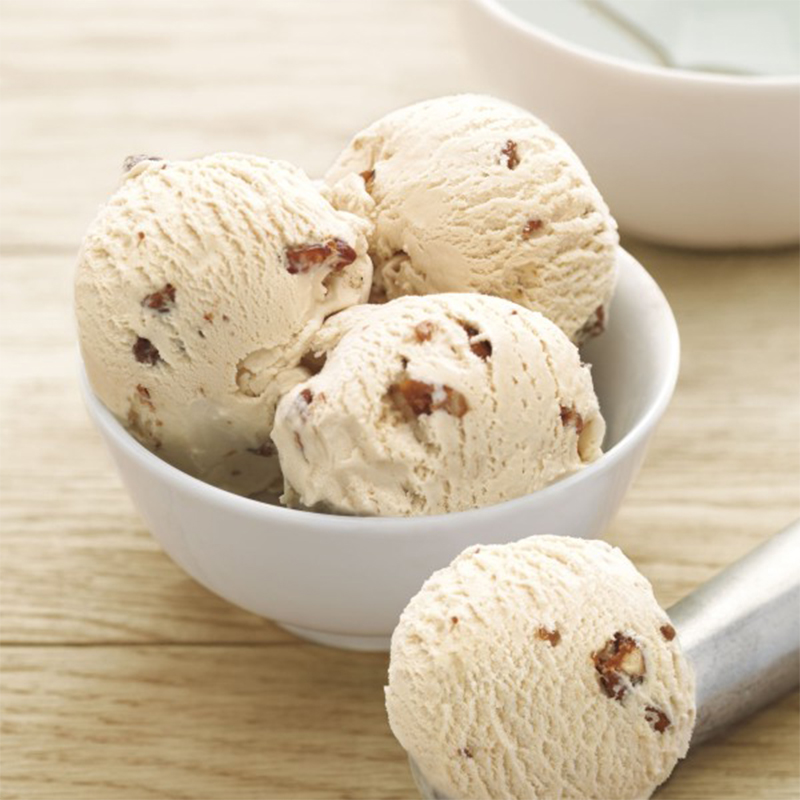 伊利甄稀奶油核桃冰淇淋270克冰淇淋