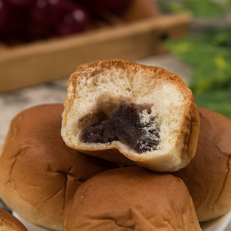 桃李迷你豆沙包170g