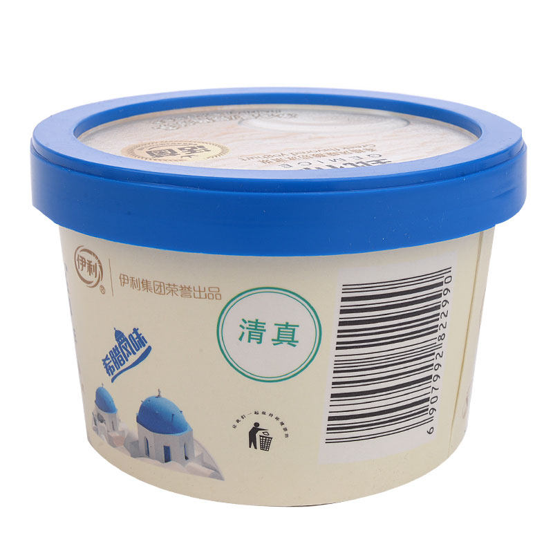 伊利甄稀希腊风味酸奶牛奶冰淇淋冰激淋雪糕冰激凌冰糕90克/杯 - 天猫