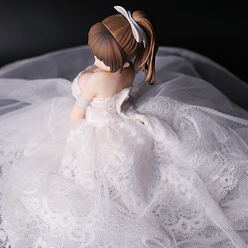 西园手办婚纱新娘动漫二次元剑道少女跪姿车载手办